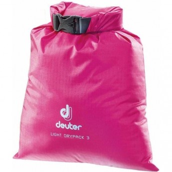 Чехол водонепроницаемый DEUTER LIGHT DRYPACK 3 Magenta Чехол водонепроницаемый DEUTER LIGHT DRYPACK 3 Magenta
