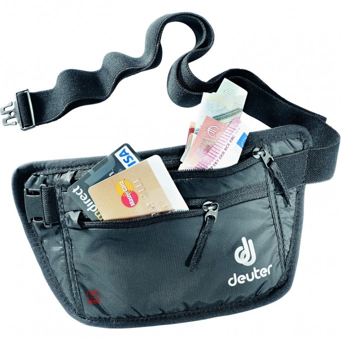 Кошелек DEUTER 2020-21 SECURITY MONEY BELT I RFID BLOCK BLACK 3942720_7000