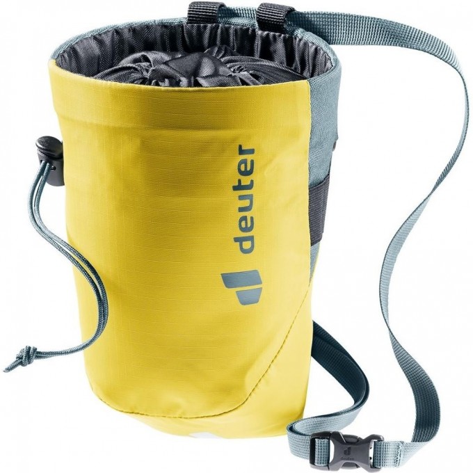 Мешок для магнезии DEUTER 2021-22 GRAVITY CHALK BAG II L CORN-TEAL 3391522_8209