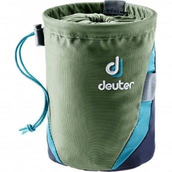Мешок для магнезии DEUTER GRAVITY CHALK BAG II L Khaki-navy Мешок для магнезии DEUTER GRAVITY CHALK BAG II L Khaki-navy