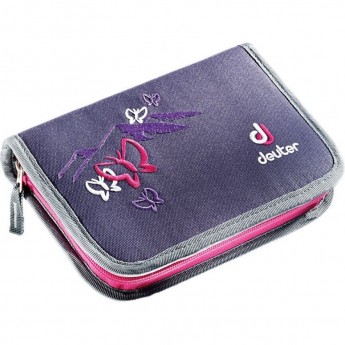 Пенал DEUTER SCHOOL PENCIL BOX Фиолетовая бабочка Plum