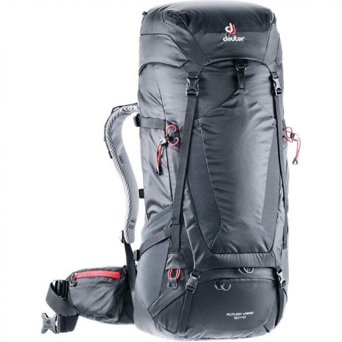 Рюкзак DEUTER 2020-21 FUTURA VARIO 50+10 BLACK 3402118_7000