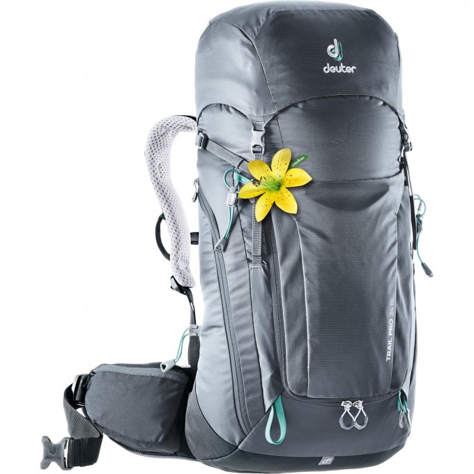 Рюкзак DEUTER 2020-21 TRAIL PRO 34 SL GRAPHITE/BLACK 3441219_4701