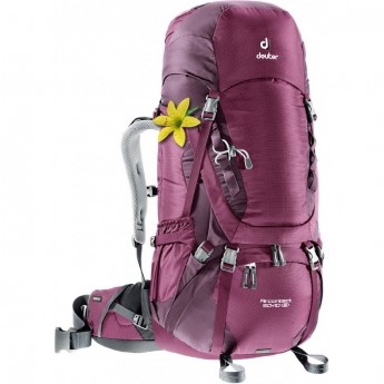 Рюкзак DEUTER AIRCONTACT 50+10 SL Blackberry-aubergine Рюкзак DEUTER AIRCONTACT 50+10 SL Blackberry-aubergine