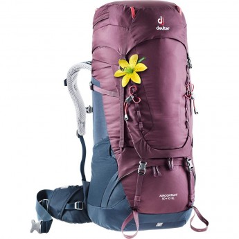 Рюкзак DEUTER AIRCONTACT 50+10 SL Blackberry-navy Рюкзак DEUTER AIRCONTACT 50+10 SL Blackberry-navy