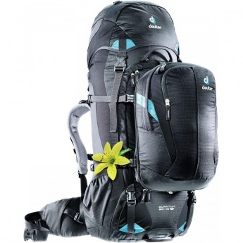 Рюкзак DEUTER QUANTUM 60+10 SL Black-turquoise