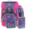 Рюкзак школьный DEUTER ONE TWO с наполнением Фиолетовая бабочка Plum 3830015_3029/SET2