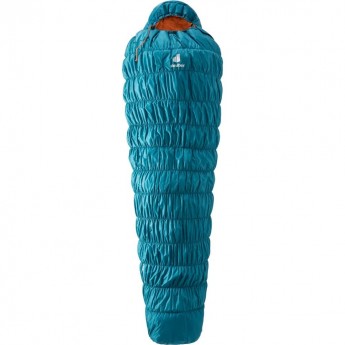 Спальник DEUTER EXOSPHERE -10° SL правый Petrol/Mango Спальник DEUTER EXOSPHERE -10° SL правый Petrol/Mango